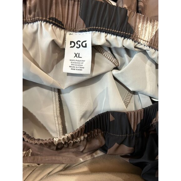 NEW DSG Women's XL Cyber Camo Brown Parachute Pants MSRP $50 - Picture 5 of 7